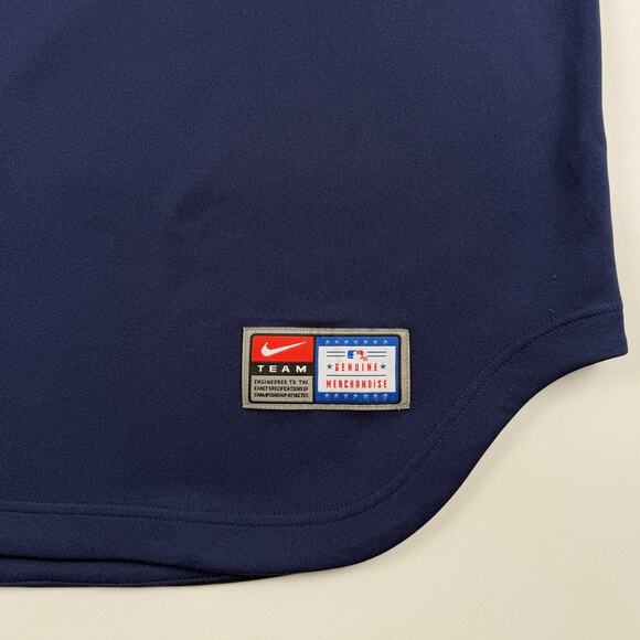 Vintage Seattle Mariners Nike MLB Genuine Baseball Blue Blank Jersey Size 2XL - Picture 5 of 8